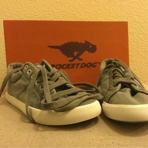 Rocket Dog grey size 6 canvas shoes